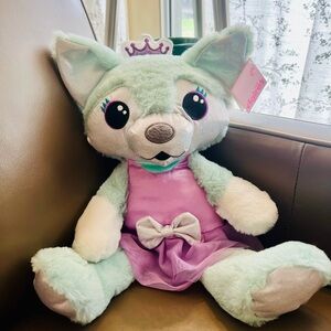 "Blizzard the Husky" plush toy from the Animal Adventure collection